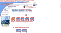 Desktop Screenshot of divorcioexpress.com